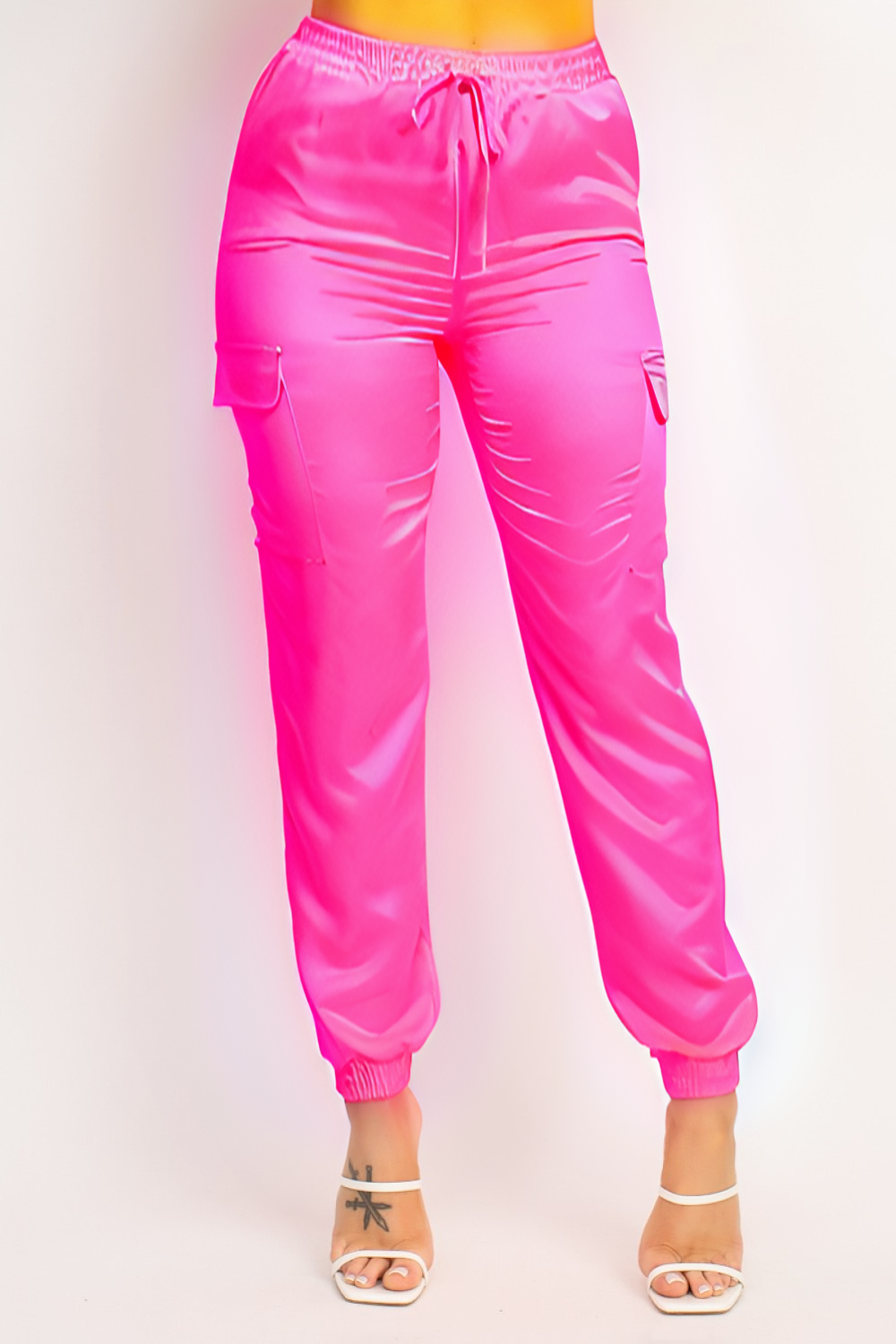 Pantalón jogger cargo neon rosa/ naranja/ azul