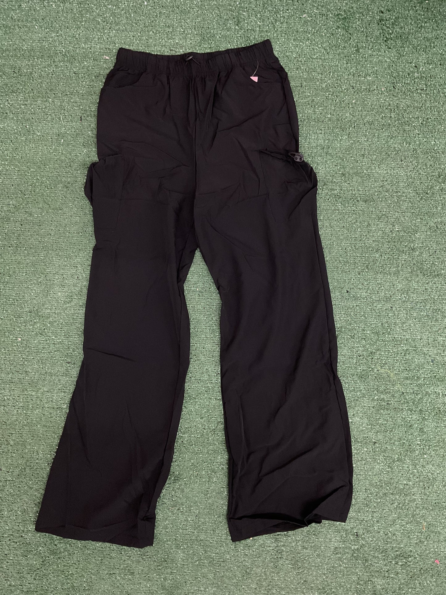 Pantalón cargo cintura elástica khaki/gris/negro/verde/navy