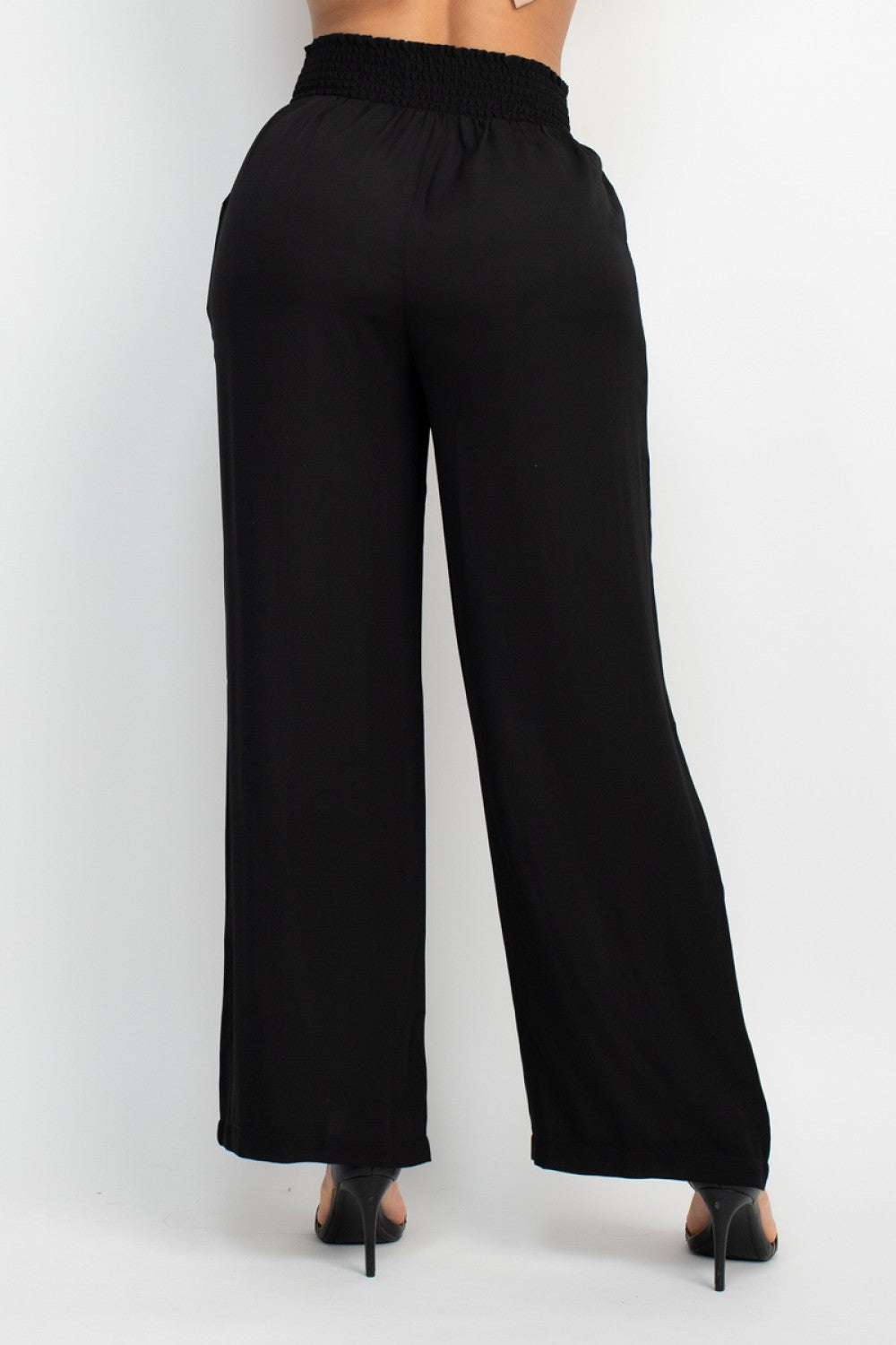 Palazo wide leg negro