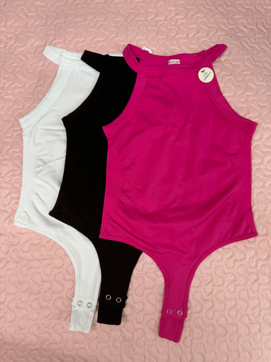 Bodyshirt moldeador rosa/negro/blanco