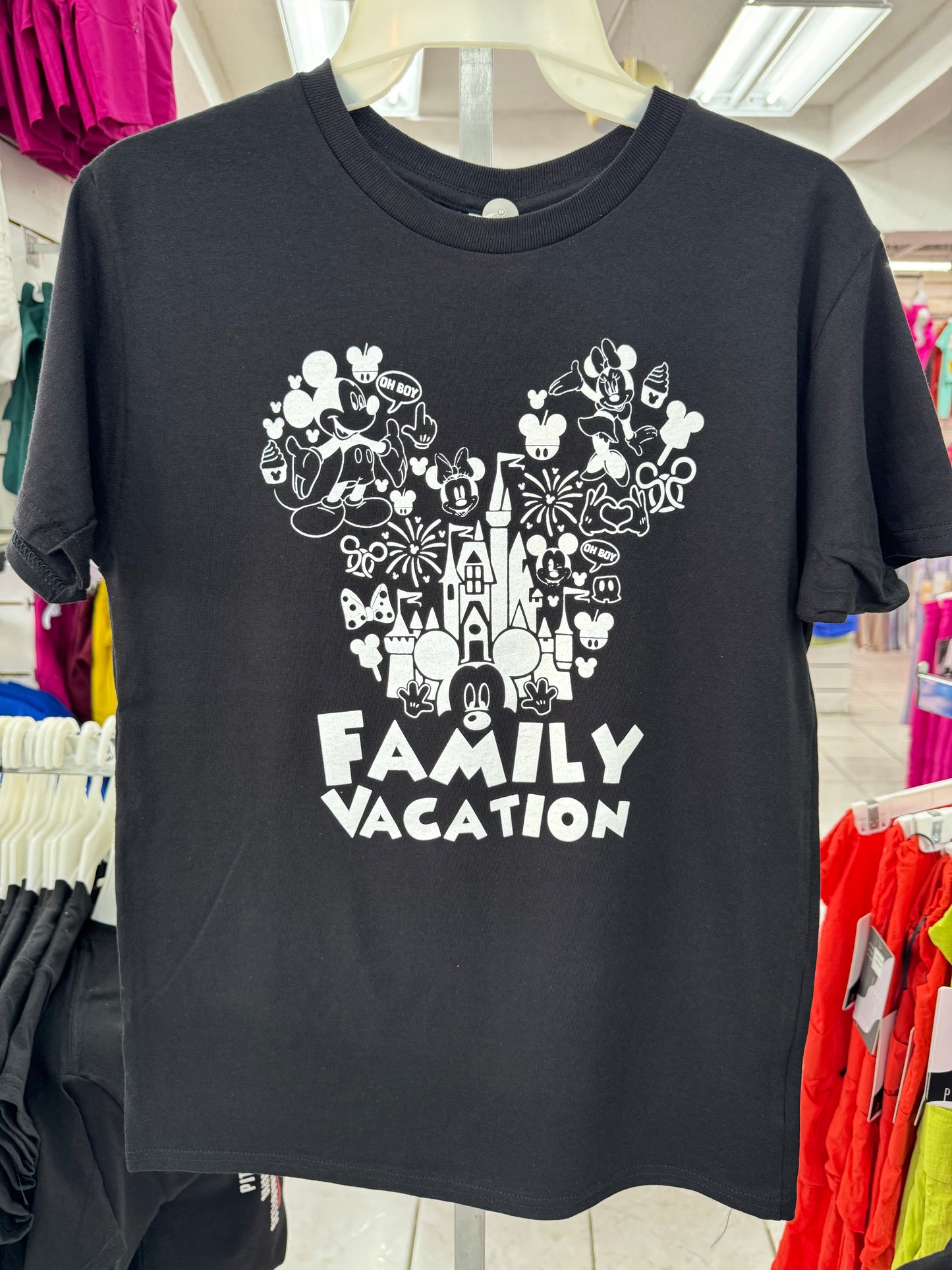 T-shirt unisex niño-adulto family vacation Disney