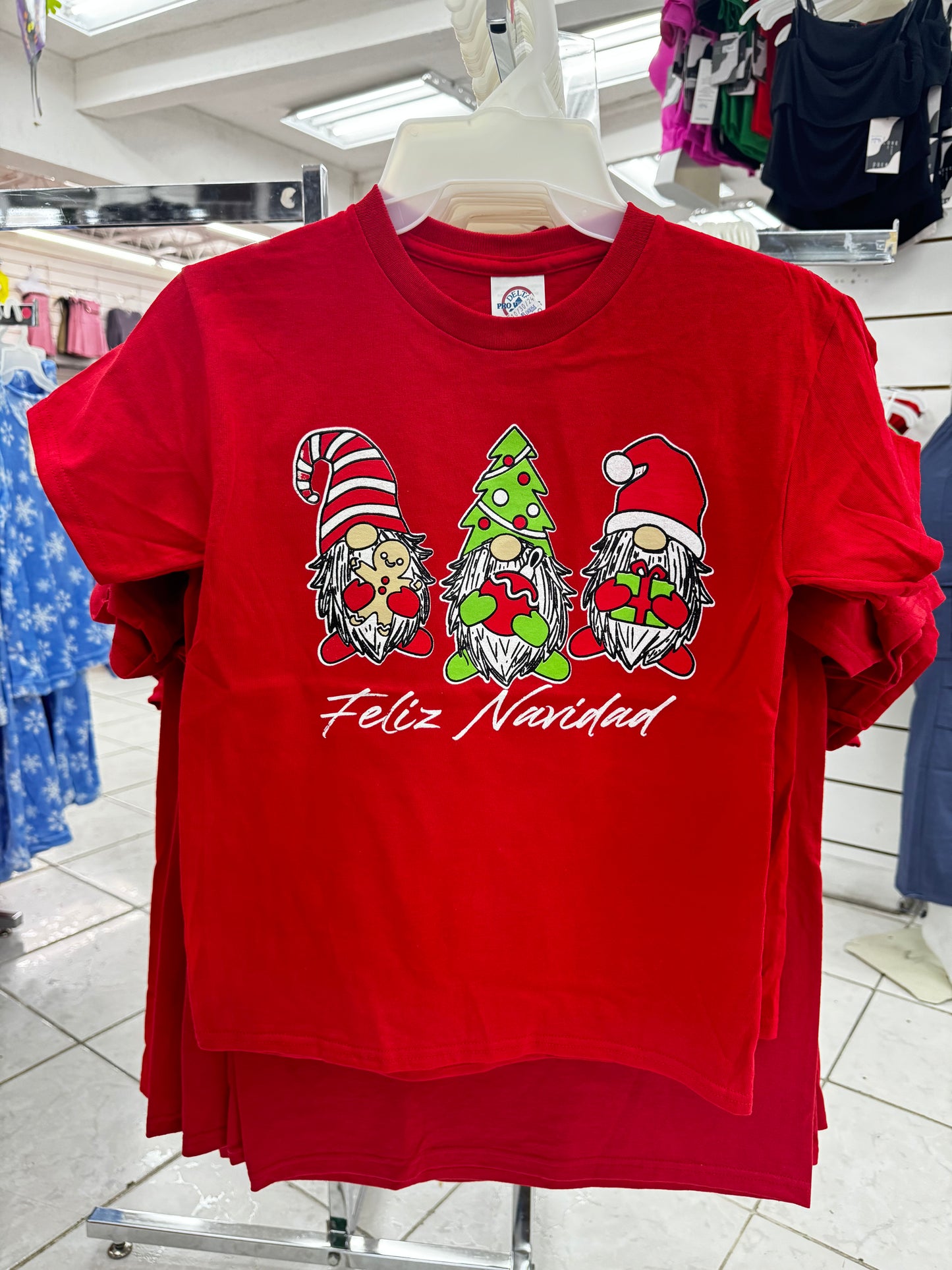 Camisa feliz navidad gnomos