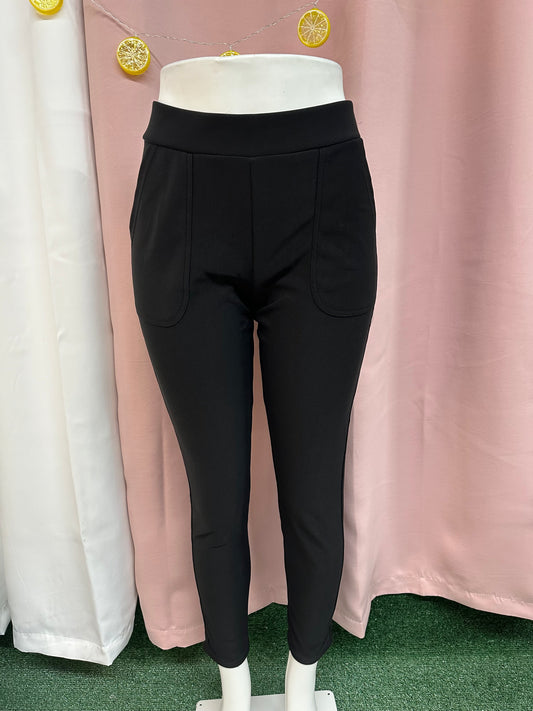 Pantalón básico negro mz